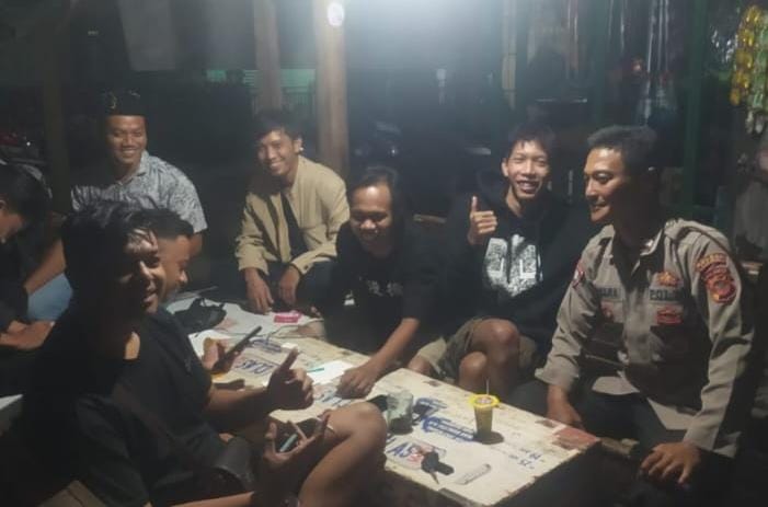 Cegah Tindak Kriminalitas di Malam Hari, Polsek Pamarican Polres Ciamis Patroli Biru