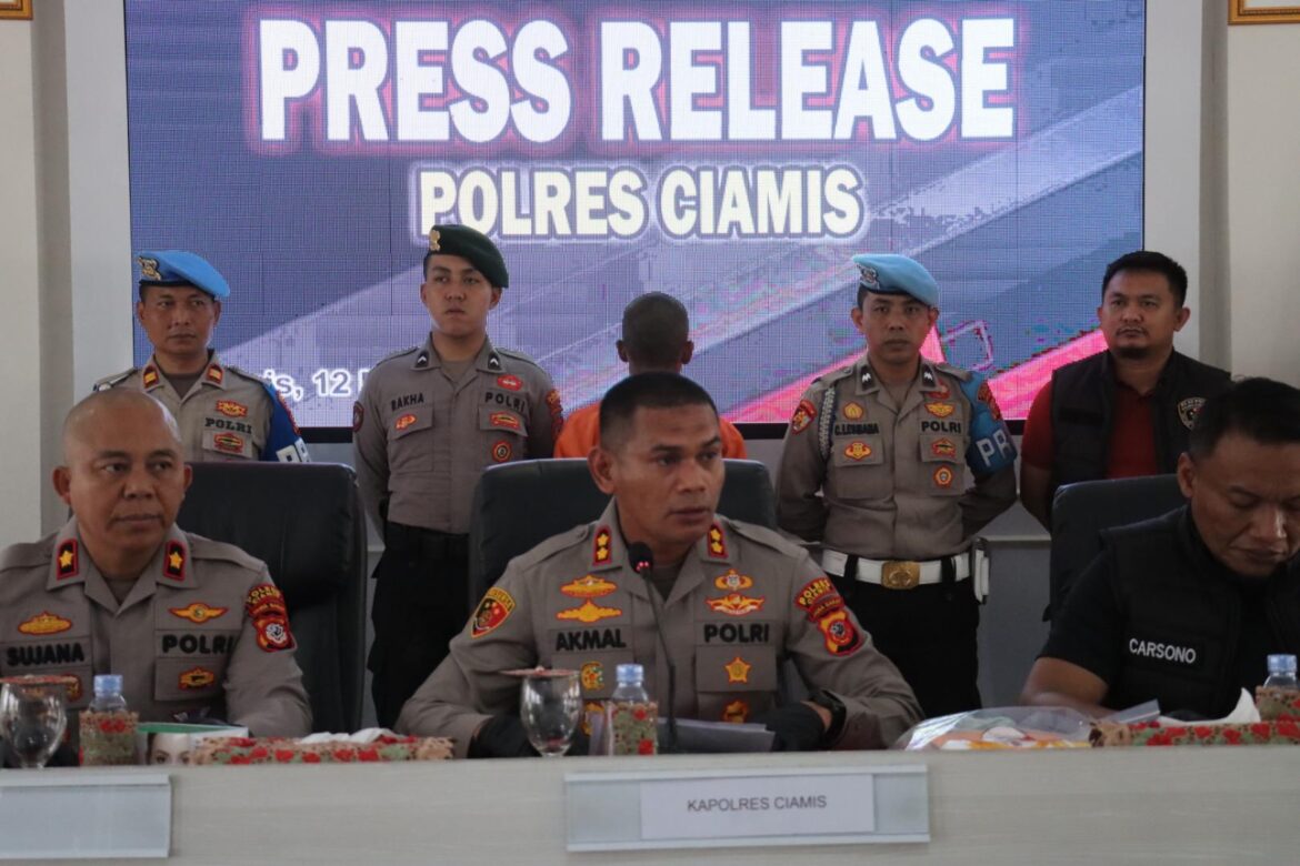 Pelaku Pencabulan di Wilayah Hukum Polres Ciamis Diciduk Satreskrim Polres Ciamis