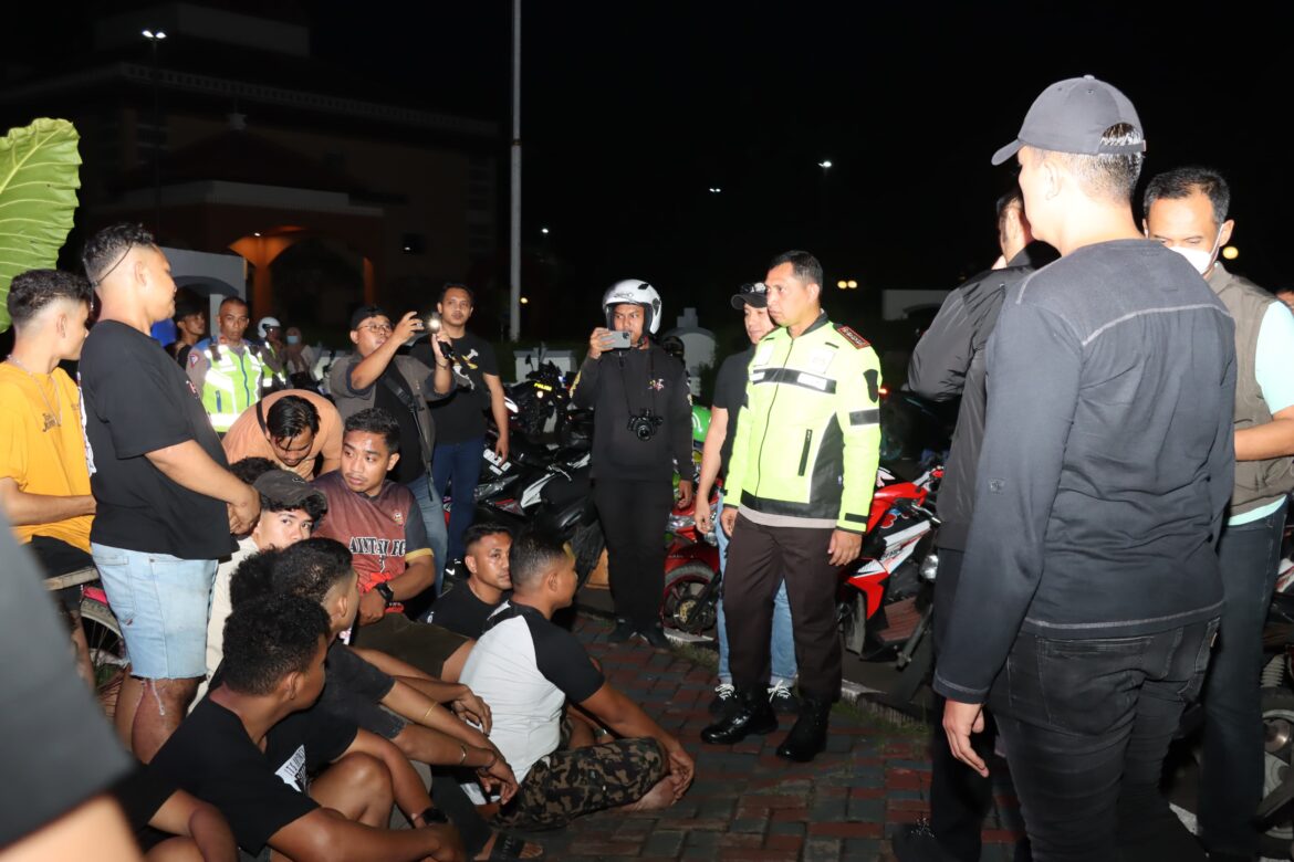 34 Orang Diduga Preman Diamankan Tim Patroli Polres Metro Tangerang Kota