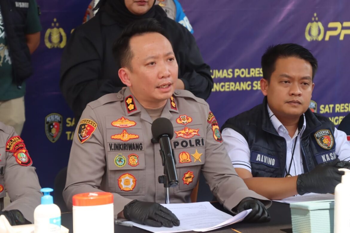 Polres Tangerang Selatan Tangkap Pelaku Premanisme di Proyek Ruko Akasa