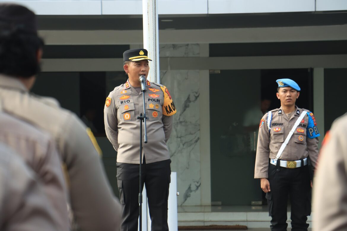 Kapolres Bogor Pimpin Langsung Apel Razia Gabungan Anti Premanisme, Berhasil Amankan Puluhan Pelaku Premanisme
