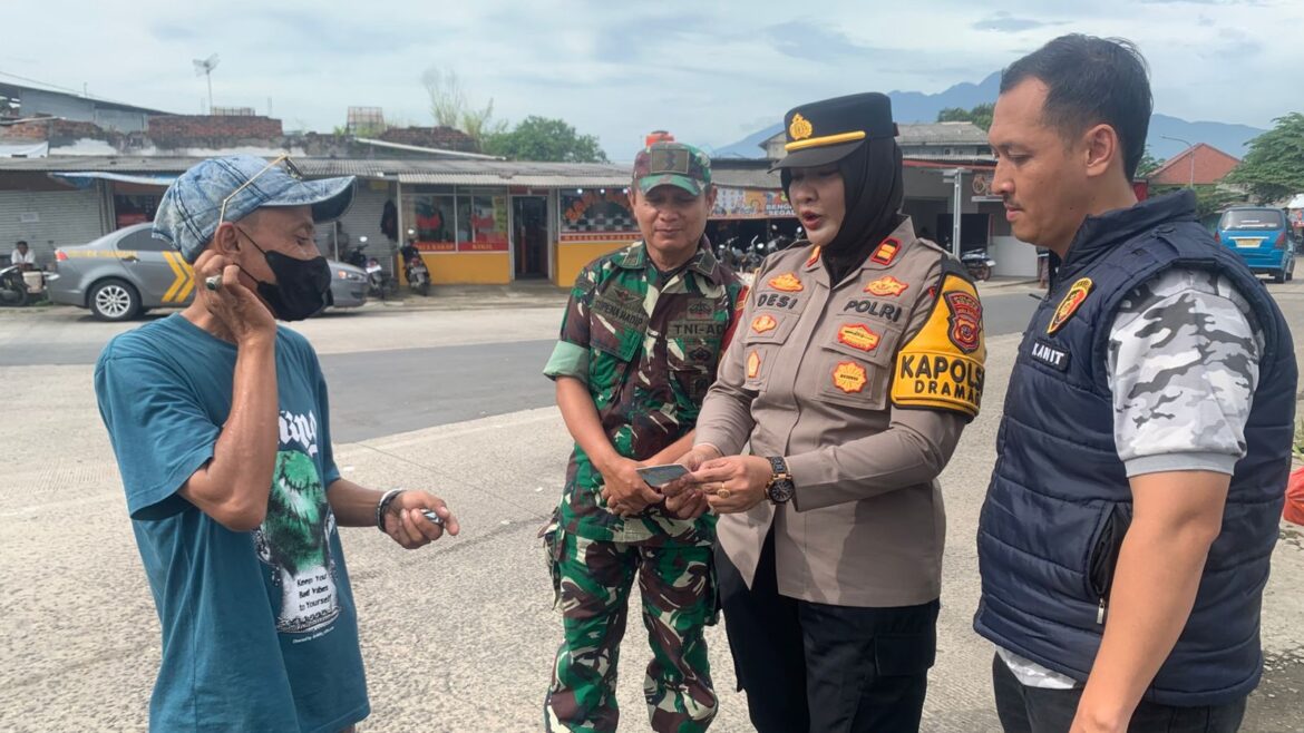 Kapolsek Dramaga Laksanakan Ops Premanisme/Pungli Diwilayah Hukum Polsek Dramaga, Beri Himbauan Serta Pembinaan Dalam Menjaga Kondusifitas Cegah Tindakan Kriminalitas