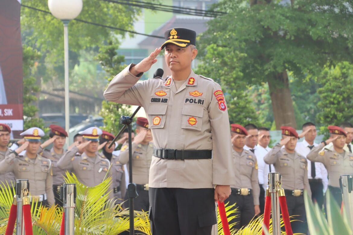 Polresta Tangerang Gelar Upacara Harkitnas ke-117, Wakapolresta Sampaikan Pesan Persatuan Bangsa