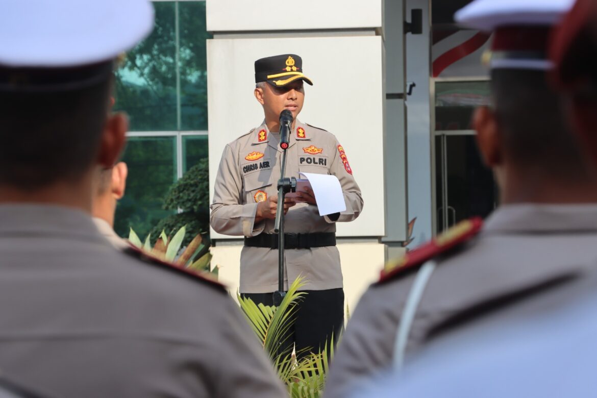 Polresta Tangerang Gelar Upacara Pembukaan Latja Taruna Akpol TK III/57 Batalyon Adhi Wiratama