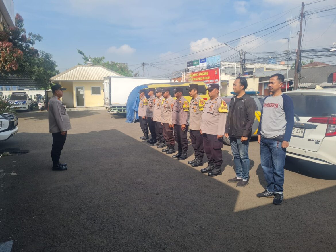 Pimpin Apel Pagi Pawas Polsek Pasar Kemis Berikan Arahan Ini Kepada Anggota