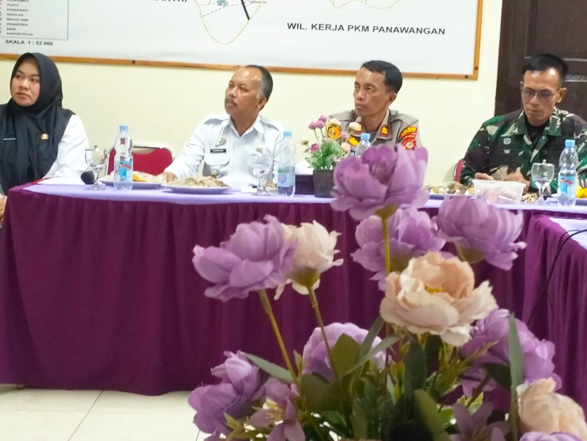Polsek Panawangan Ikuti Loka Karya Mini II Lintas Sektor UPTD Puskesmas Gardujaya