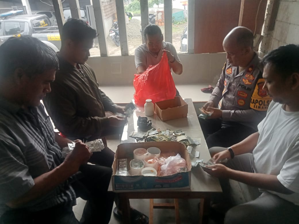 Polsek Kemang Polres Bogor Ungkap Tindak Pidana Penyalahgunaan Obat Terlarang Gol G