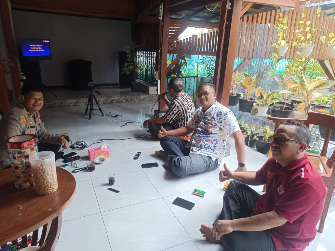 Kapolsek Cihaurbeuti Koorkom Bareng Sekmat Cihaurbeuti Wujudkan Situasi Kamtibmas Kondusif