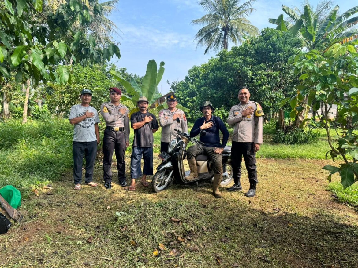 Optimalkan Ketahanan Pangan Polsek Panongan Gandeng Masyarakat