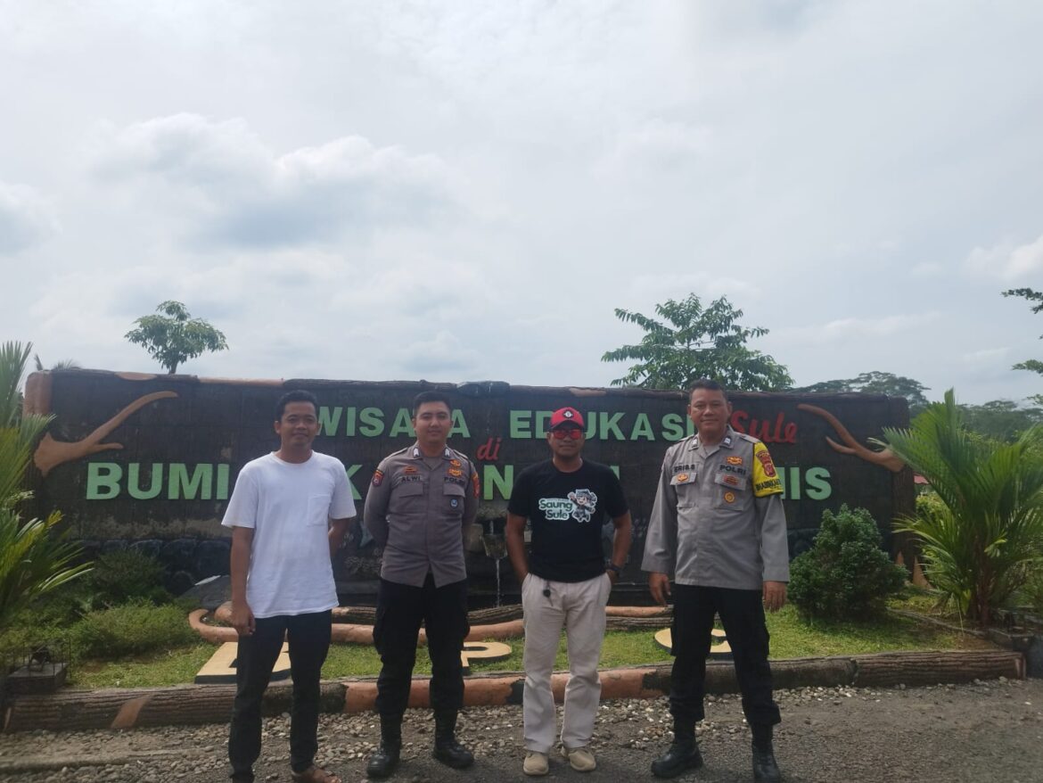 Polsek Cijeungjing Aktif Lakukan Patroli Wisata, Wujud Kehadiran Polri dalam Menjaga Keamanan Libur Akhir Pekan