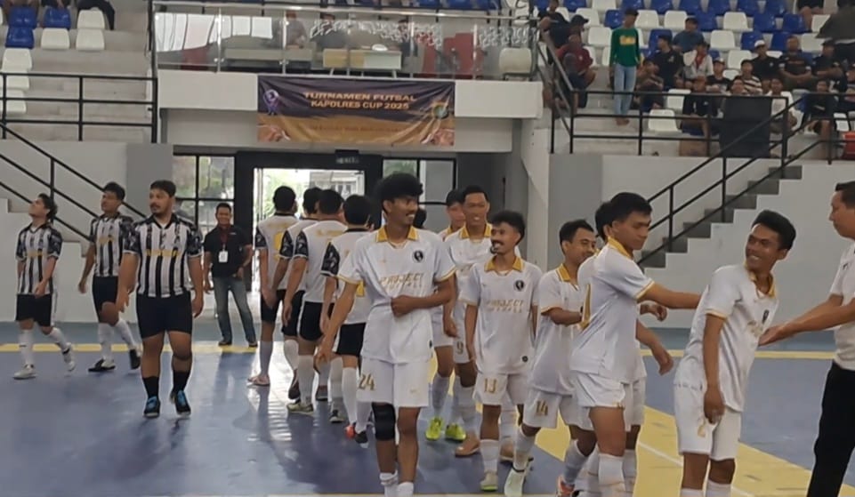 Inilah 4 Tim Jawara Yang Bakal Bertanding di Semi Final dan Final Turnamen Futsal Kapolres Cup 2025