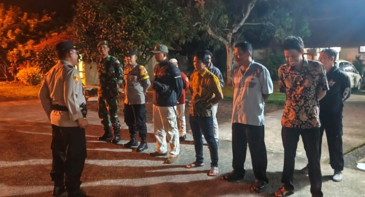 Dukung Kebijakan Pemerintah, Polsek Lakbok Polres Ciamis Patroli Sasar Remaja Beraktifitas Malam