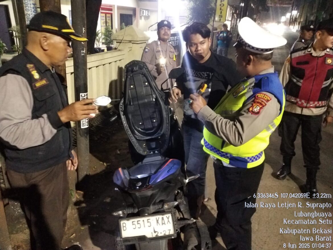 Operasi Kejahatan Jalanan (OKJ) Polsek Setu Antisipasi Tindak pidana 3C dan Premanisme