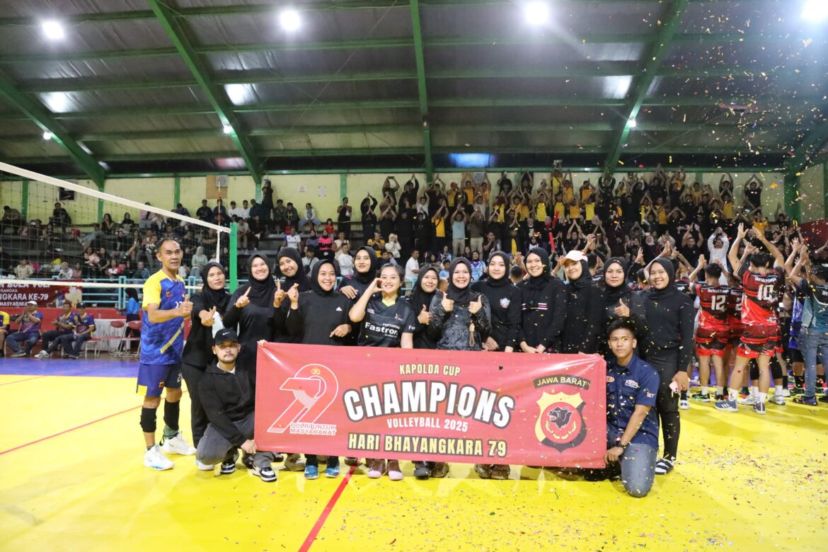 Final Kejuaraan Bola Voli Kapolda Cup 2025 Meriahkan Peringatan Hari Bhayangkara ke-79