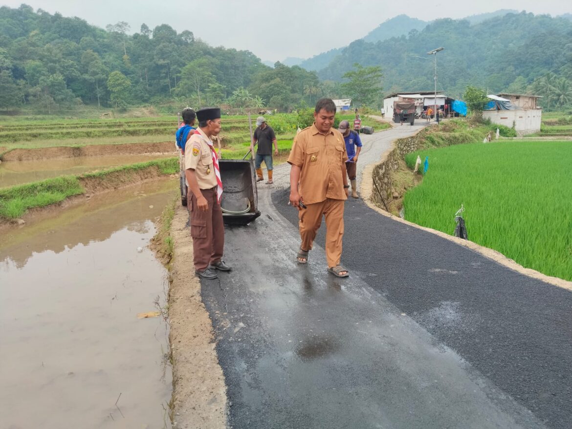 Desa Cintamanik Genjot Pembangunan Infrastruktur
