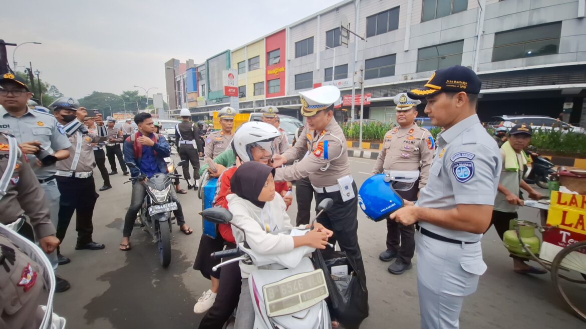 Polisi Canangkan Lima Ruas Jalan Arteri di Kota Tangerang Jadi Kawasan Bebas Macet