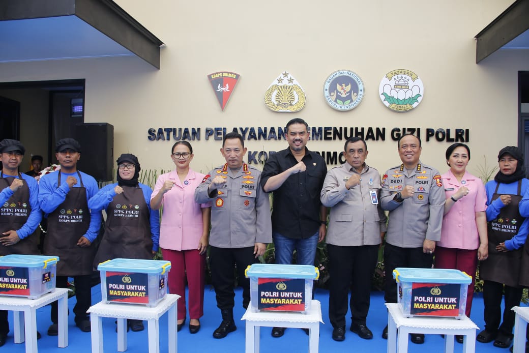 Kapolri Resmikan SPPG di 28 Titik di Indonesia, Dukung Program MBG