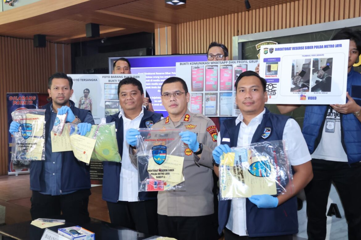 Siber Polda Metro Jaya Ungkap Pelaku Open BO Pelajar Jakarta