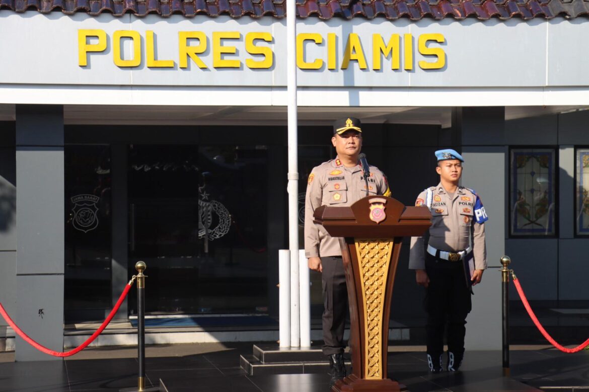 Semangat Baru di Polres Ciamis: Gelorakan “Polisi Baik” dengan Jargon Penuh Cinta!