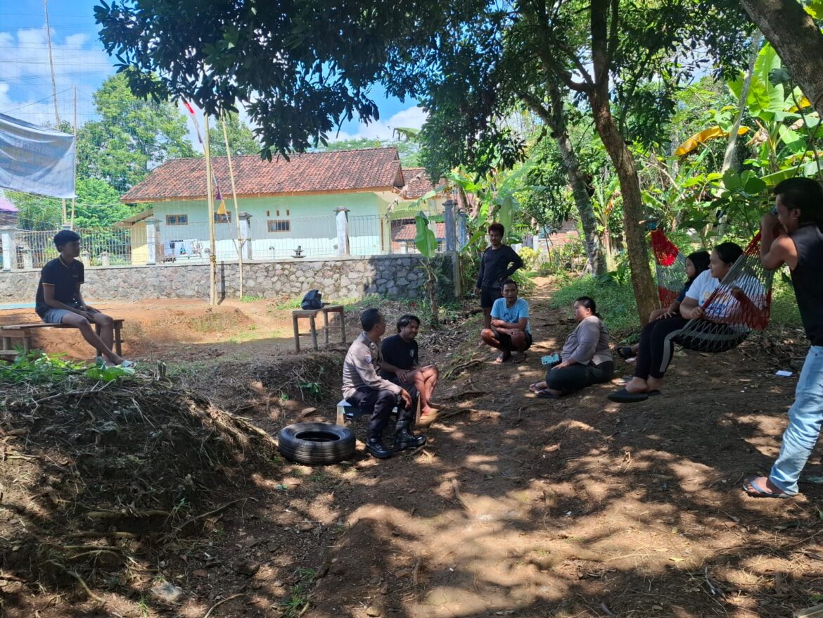 Perkuat Sinergitas, Polsek Cimaragas Polres Ciamis Koorkom Kamtibmas ke Tokoh di Mekarsari