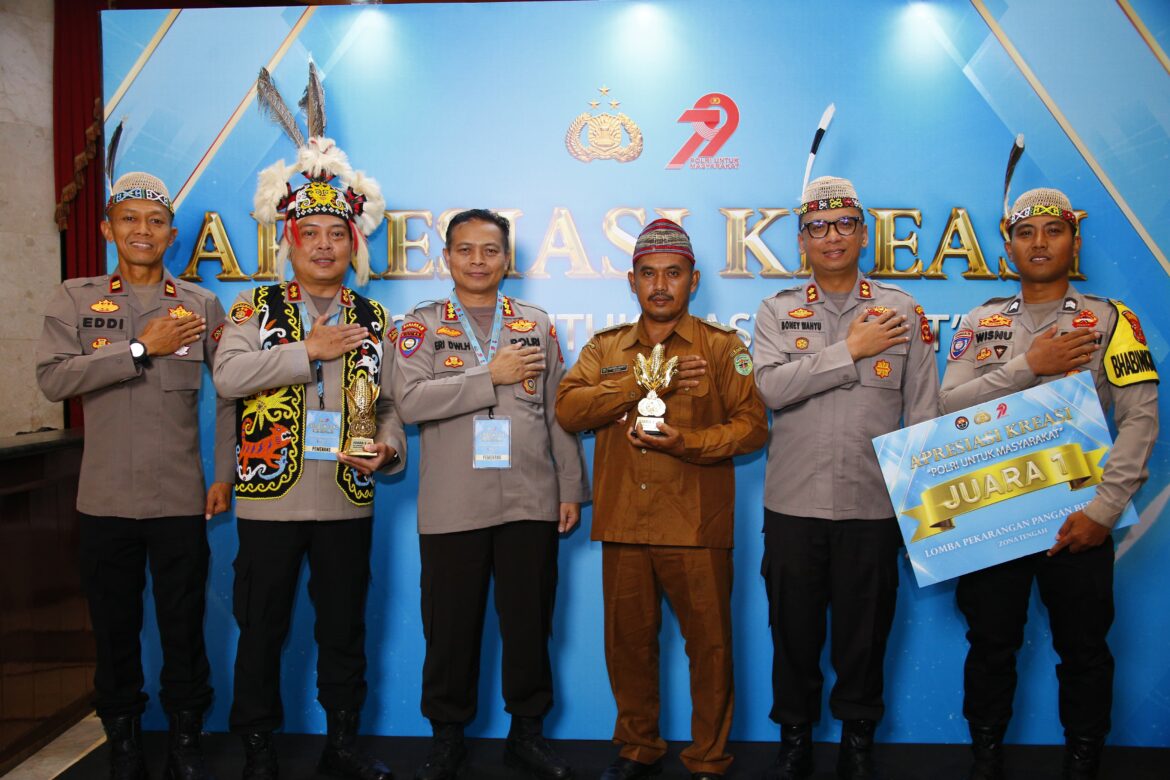 Raih Penghargaan Inovasi Ketahanan Pangan, Kapolres Kutai Timur : Komitmen Nyata Dukung Program Asta Cita