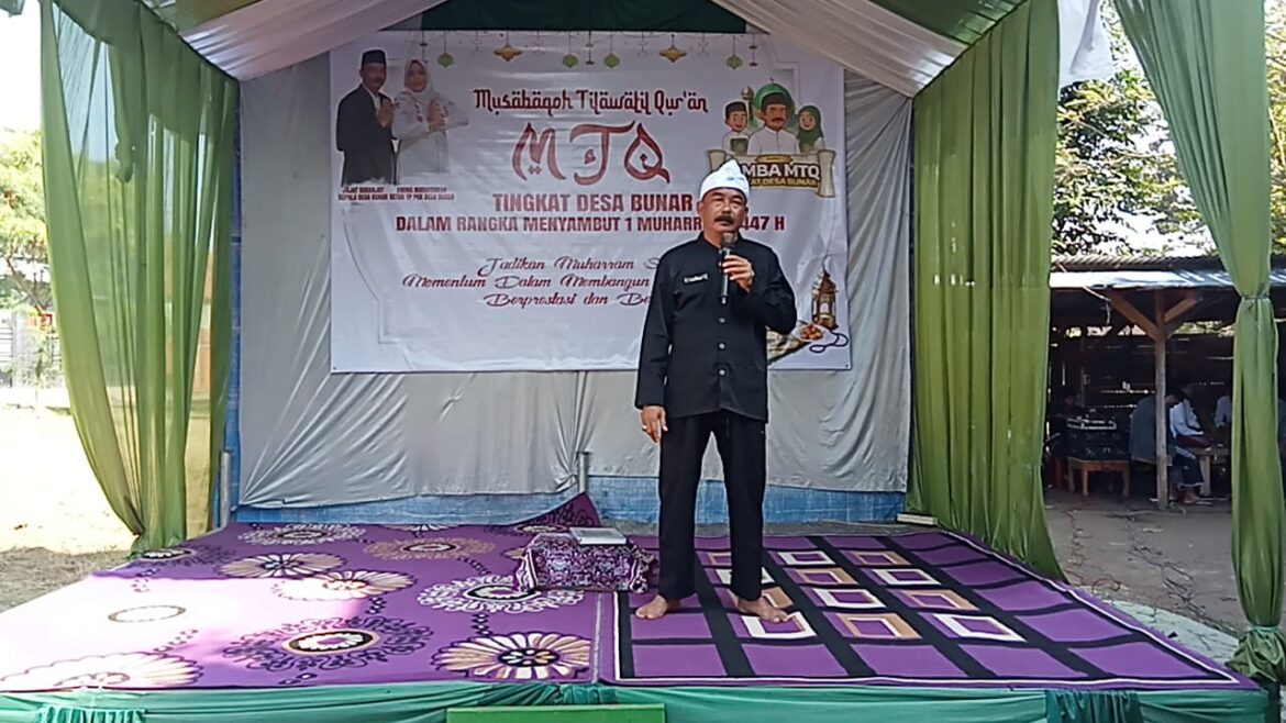 Desa bunar gelar MTQ tingkat desa
