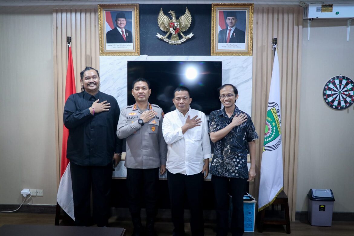 Kapolres Metro Tangerang Kota Baru, 3 Hari Menjabat Langsung Safari Silaturahmi Forkopimda