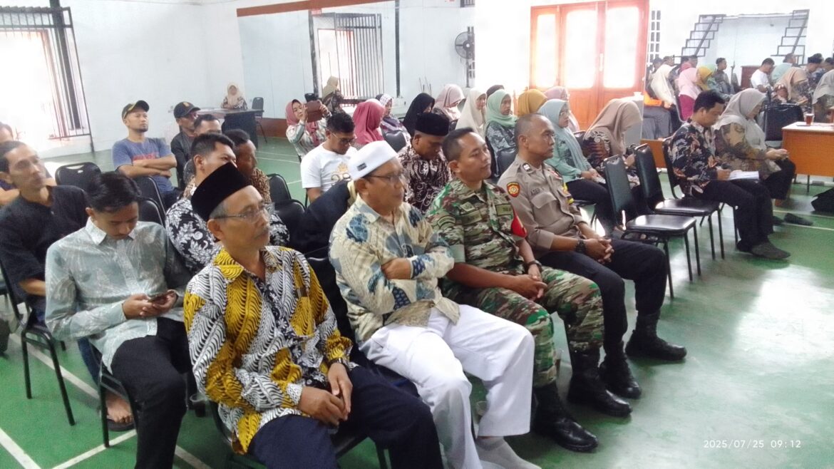 Polsek Cikoneng Polres Ciamis Ikuti Musdes Pembentukan Tim Penyusunan RKPDes Gunungcupu