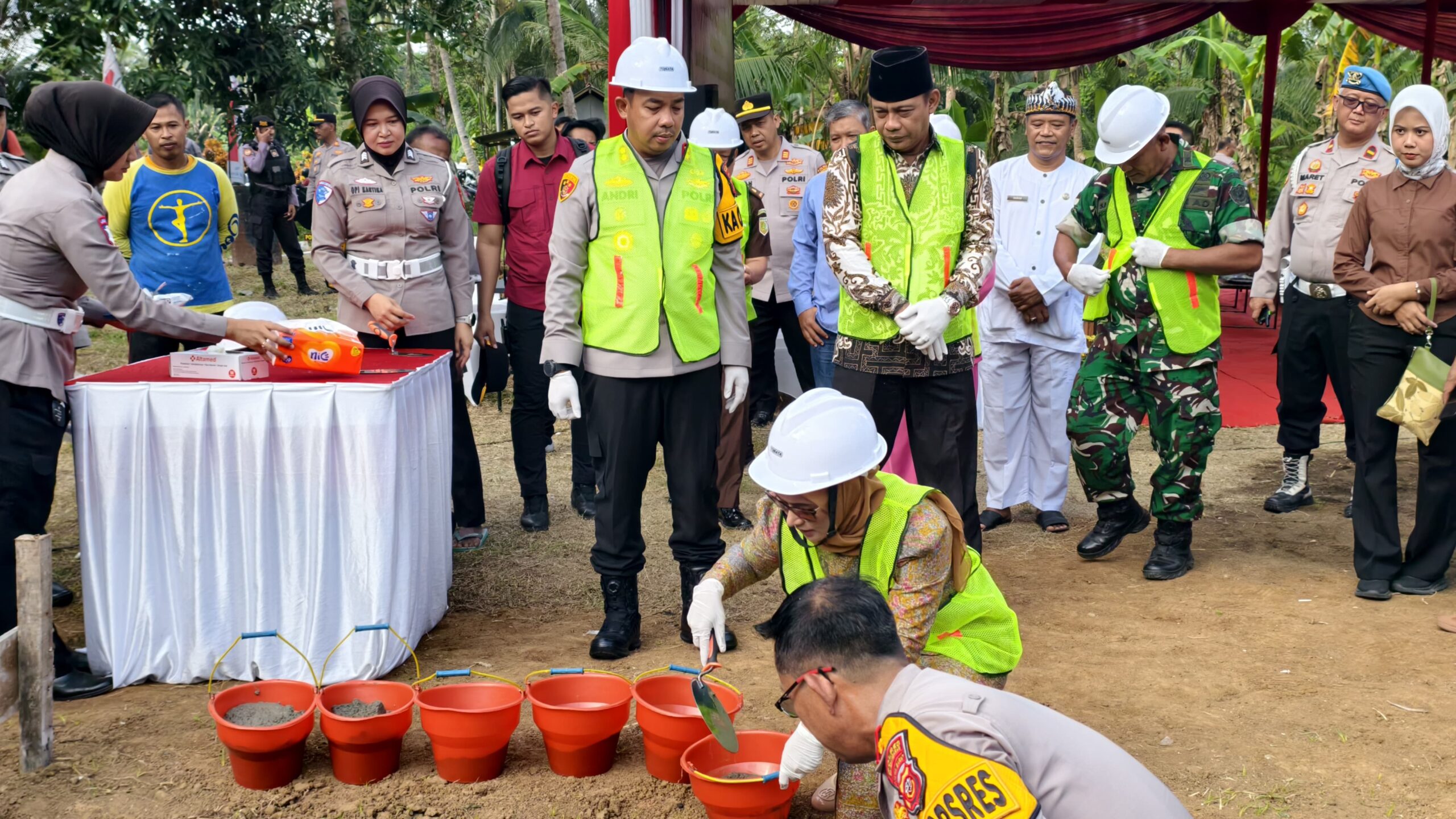 “Asta cita presiden”Kapolres wujudkan harapan anak dengan membangun SPPG di sidamulih