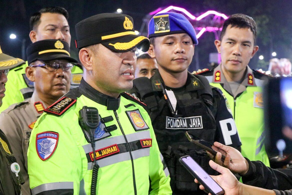 Patroli Skala Besar di Kota Tangerang, Polres Kerahkan 228 Personel Cegah Kriminalitas di Jam Rawan