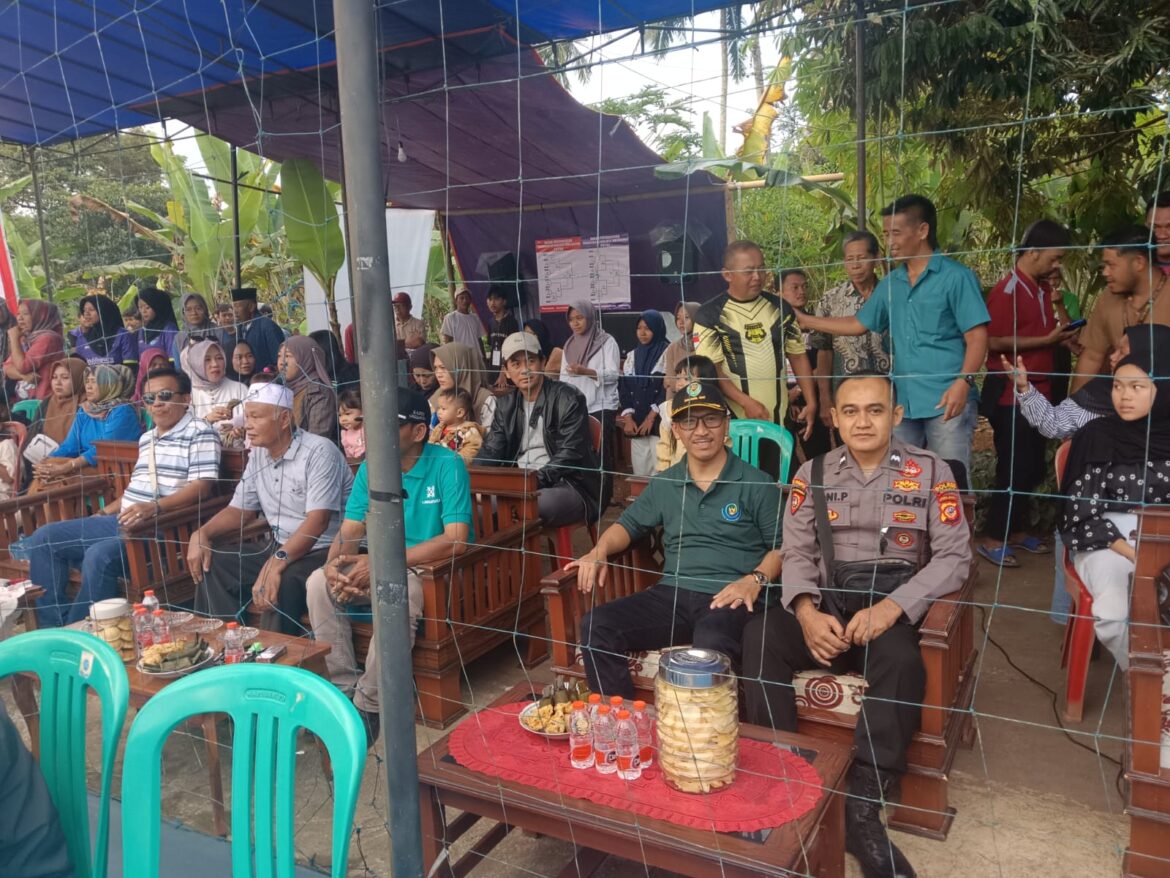 Polsek Kawali Kawal Turnamen Bola Volly Antar RW, Wujud Kehadiran Polri di Tengah Masyarakat