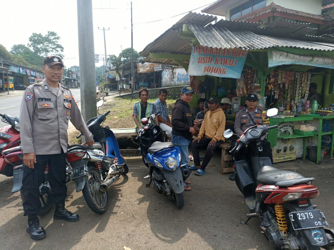 Polsek Kawali Gencarkan Patroli Dialogis, Tegaskan Komitmen Jaga Keamanan Wilayah Wisata dan Permukiman