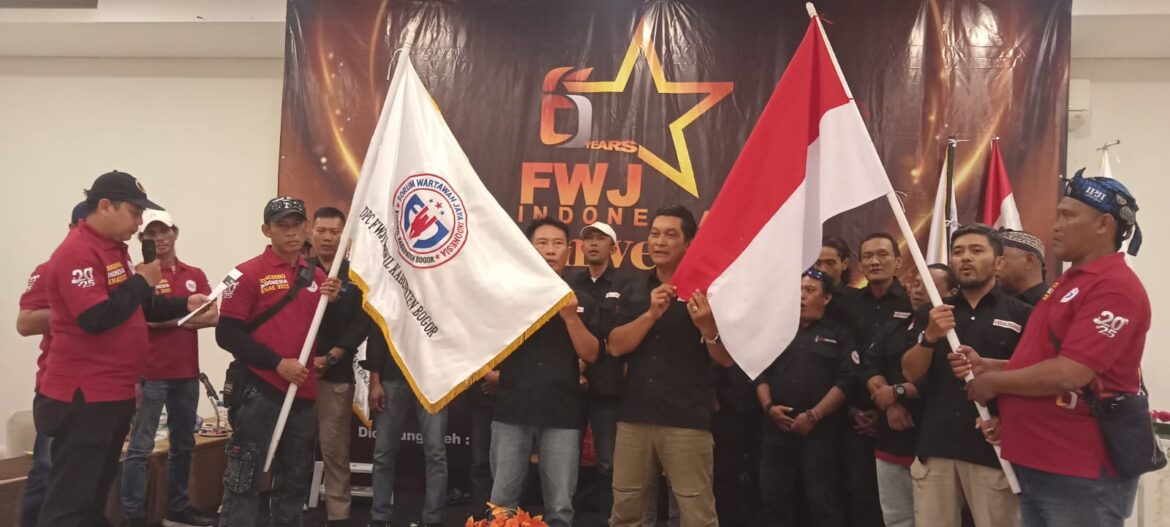FWJ Indonesia Korwil Kab Bogor Resmi di Lantik di Pesona Krakatau Anyer