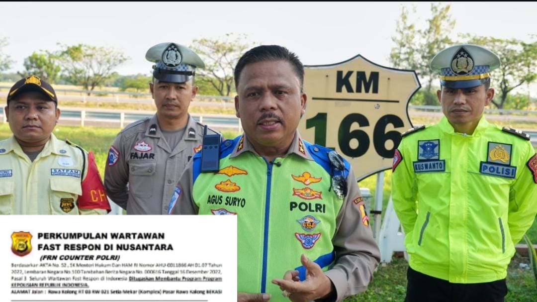 Komitmen Jaga Keselamatan Jalan, Kakorlantas Tinjau Arus Lalu Lintas di Tol Trans Jawa