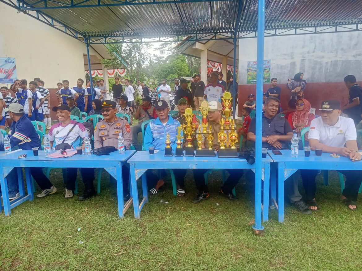 Polsek Lakbok Hadiri dan Kawal Pembukaan Pordes Lakbok Sambut HUT RI ke-80, Wujudkan Polisi Hadir untuk Masyarakat