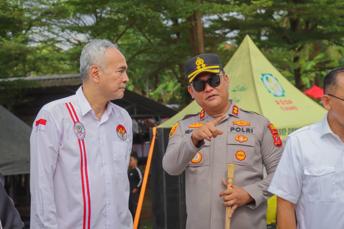 Polres Ciamis Dukung Penuh Kejurnas Sepeda BMX Freestyle Flat and Trial, Kapolres: “Bawa Dampak Positif dan Citra Daerah”