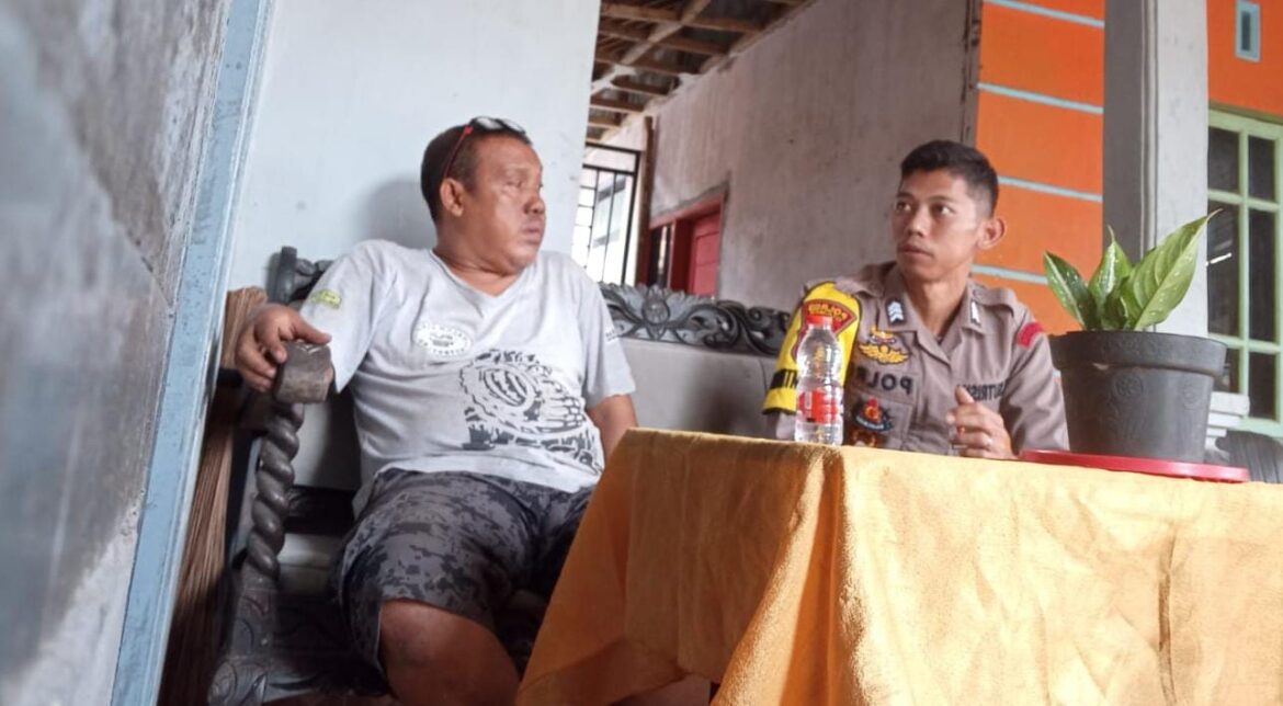 Perkuat Sinergitas, Polsek Cikoneng Polres Ciamis Koorkom ke Warga Jalatrang Desa Cimari