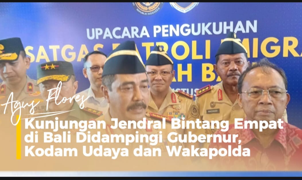 Kapolda Bali Jadi Sorotan Saat Kunjungan Jenderal Bintang Empat di Bali, Ada Apa?