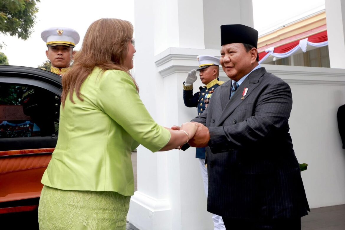 Presiden RI Prabowo Subianto Menyambut Kunjungan Presiden Republik Peru