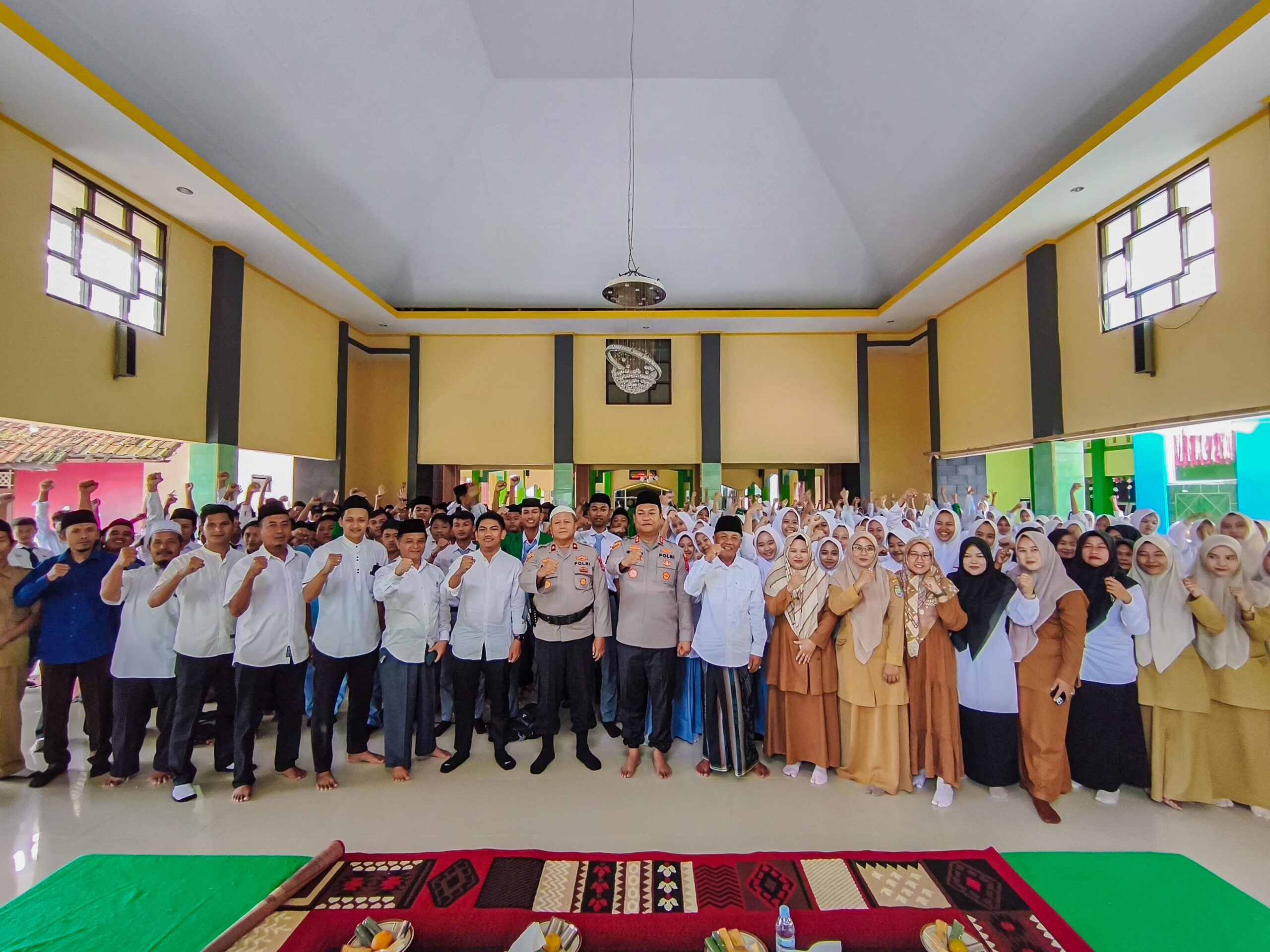 Rajut Persatuan, Kapolres Ciamis Datang ke Ketua PCNU Kabupaten Ciamis Ngobrol Kamtibmas