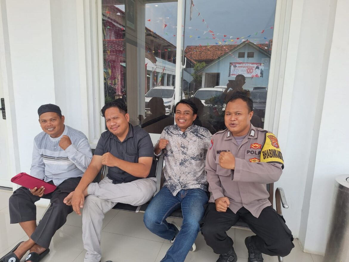 Bhabinkamtibmas Desa Cikupa Sambang Ketua RT dan RW, Perkuat Sinergi Harkamtibmas
