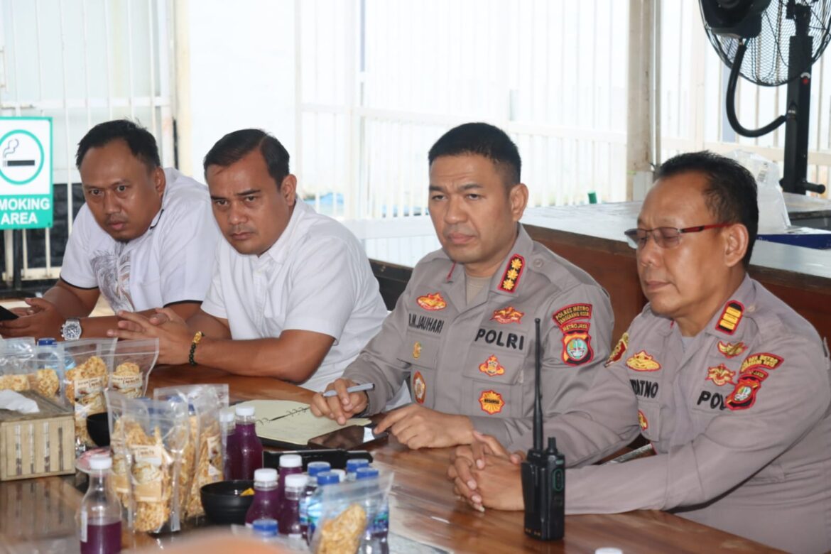 Kapolres Metro Tangerang Kota Jalin Silaturahmi ke Lapas Kelas I Tangerang, Bahas Sinergi Keamanan