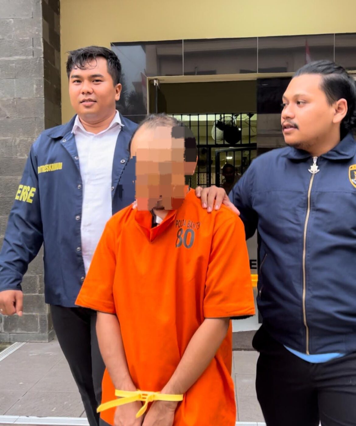 Ayah Cabuli Anak Tiri Ditangkap Ditreskrimum Polda Banten