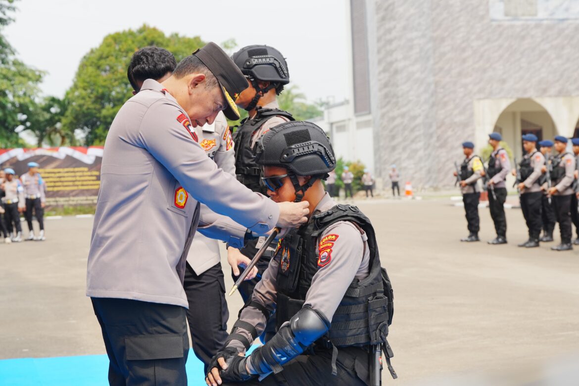 Kapolri Launching Patroli Maung Presisi Polda Banten: Polri Hadir untuk Masyarakat
