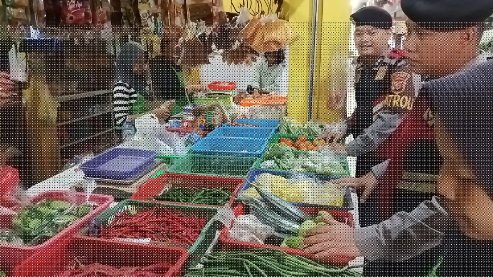 Jaga Stabilitas Harga di Pasaran, Polres Ciamis Awasi Bahan Pokok di Pasar Imbanagara