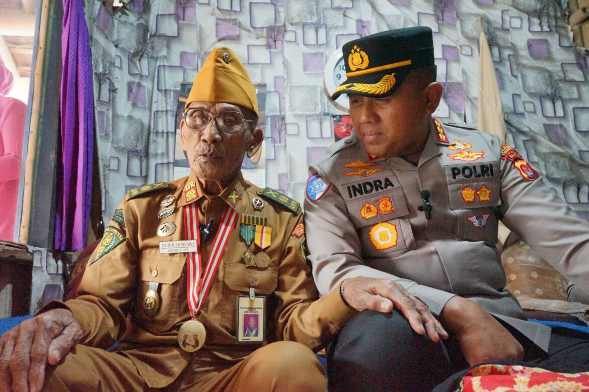 Jelang Hari Kemerdekaan, Kapolresta Tangerang Silaturahmi ke Pejuang Veteran