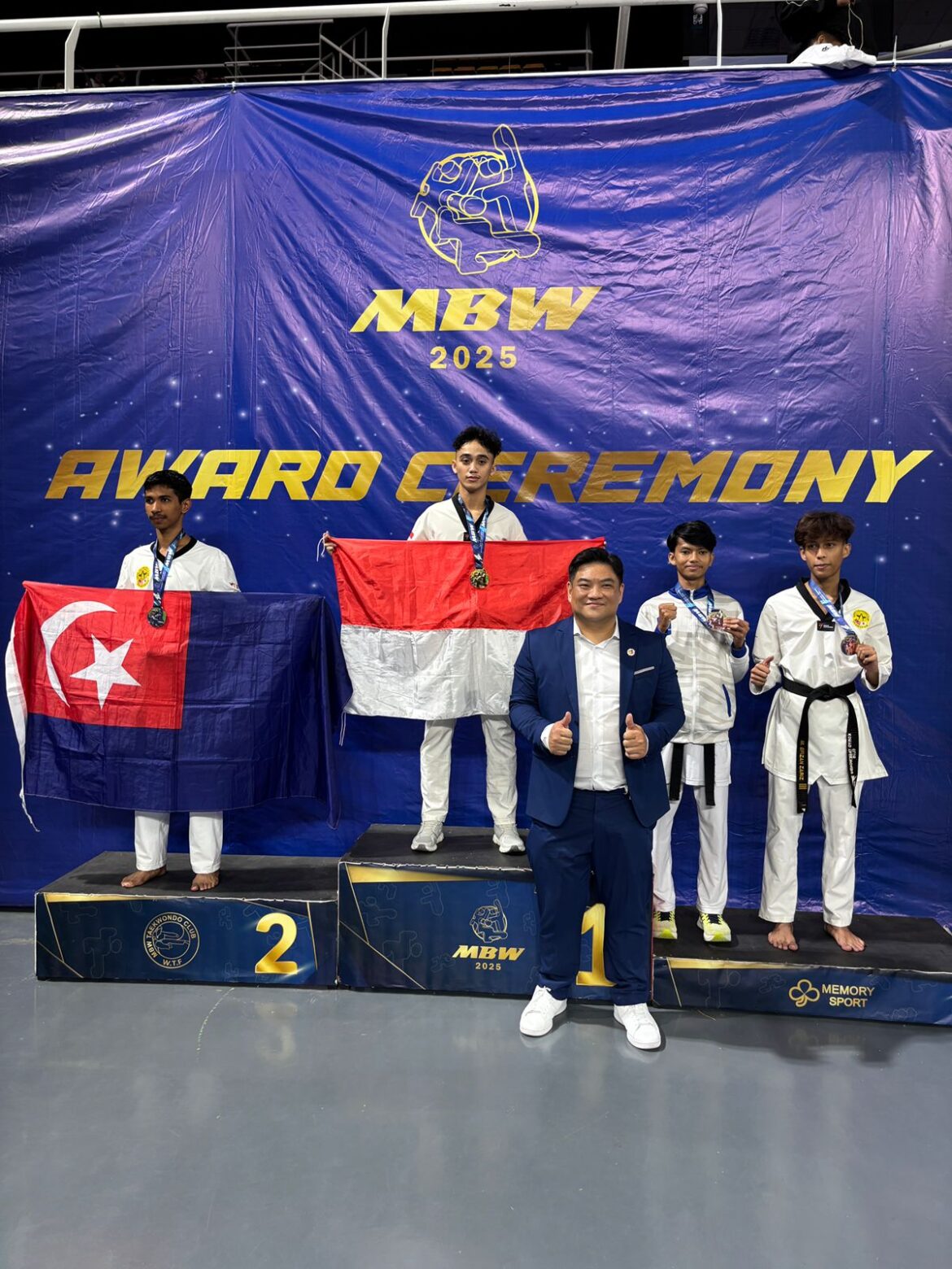 Prestasi Membanggakan, Polisi Muda Tangerang Kota Sabet Emas di MBW Internasional Championship 2025