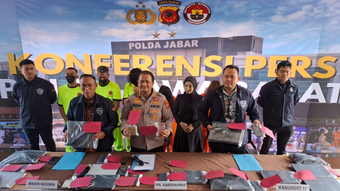 Polda Jabar Ungkap Jasa Pengembangan Website Judi Online di Karawang