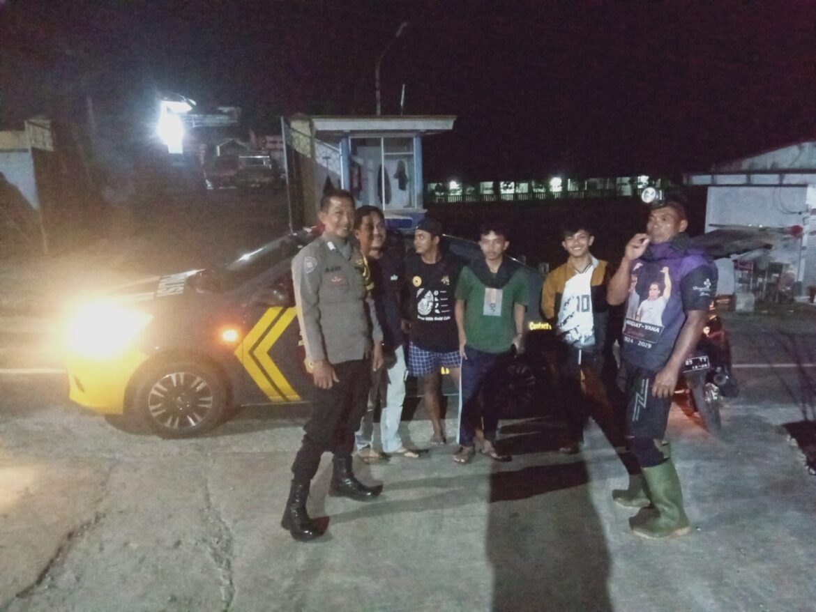 Cipkon Kamtibmas Saat Malam, Polsek Ciamis Polres Ciamis Intensifkan Patroli ke Jalan