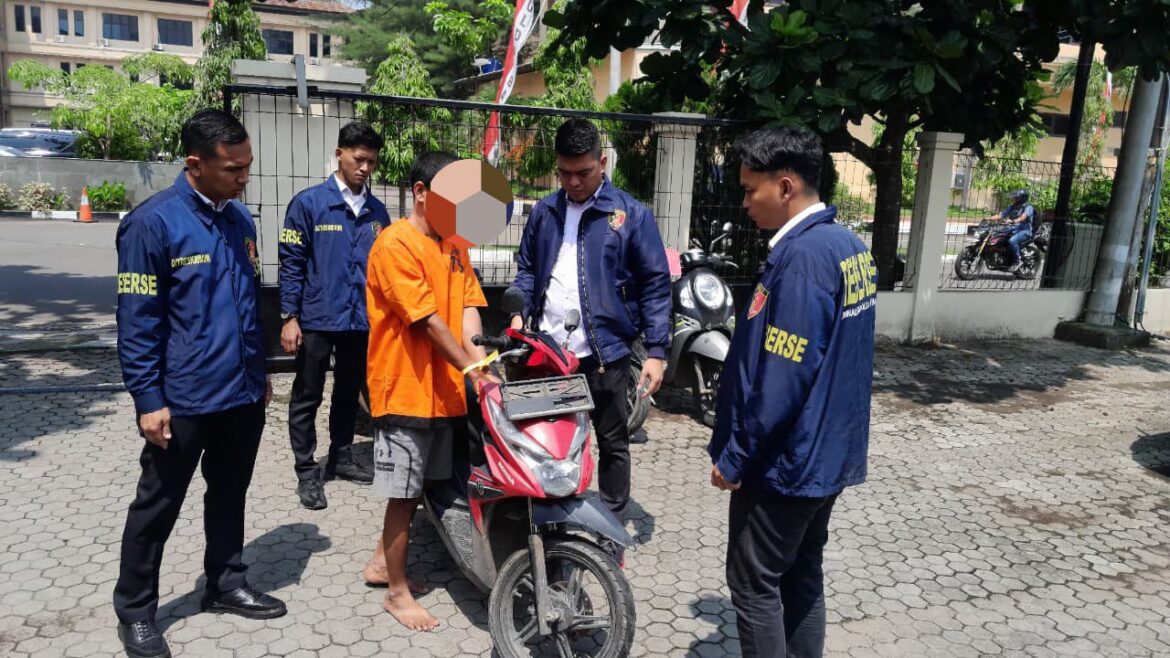 Ditreskrimum Polda Banten Ringkus Dua Pelaku Residivis Pencurian Kendaraan Bermotor